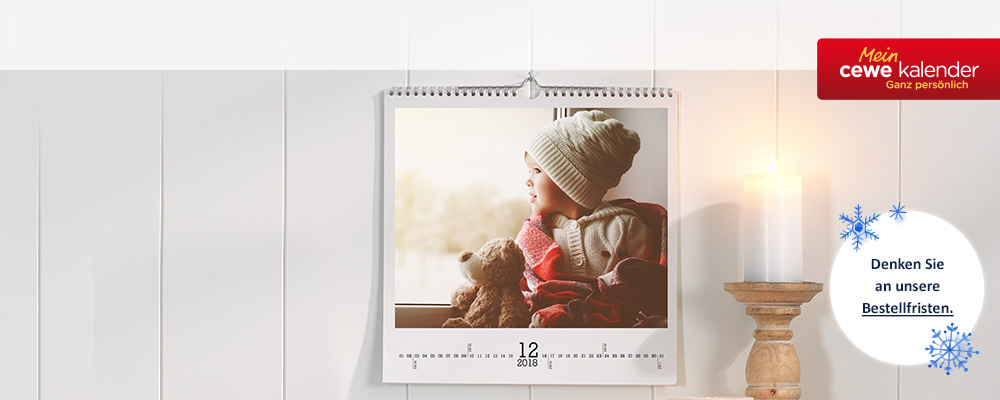 Fotokalender 2018 online gestalten | dm Foto-Paradies